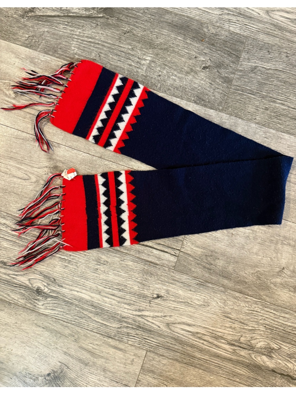 Vintage Nordic style scarf